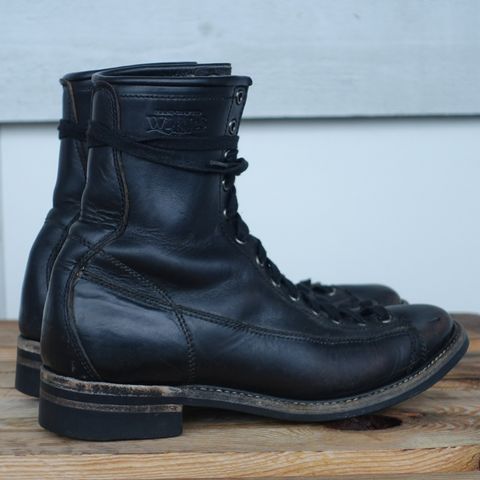 Willie's Handmade Boots Monkey Boot in Horween Black Chromexcel