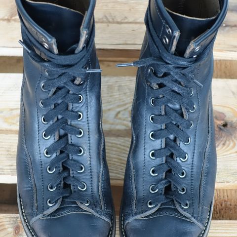 Willie's Handmade Boots Monkey Boot in Horween Black Chromexcel