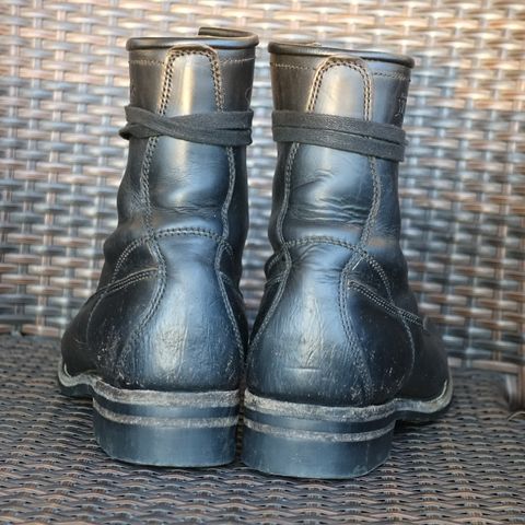 Willie's Handmade Boots Monkey Boot in Horween Black Chromexcel