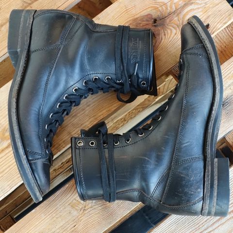 Willie's Handmade Boots Monkey Boot in Horween Black Chromexcel