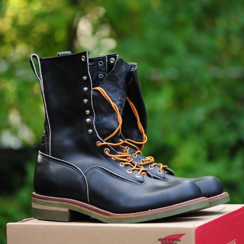 View photo of Red Wing 919 Climber Vtg. 1983 in S.B. Foot Black Chrome