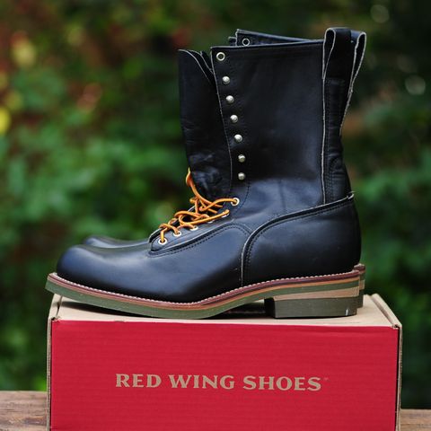 Search result thumbnail of Red Wing 919 Climber Vtg. 1983 in S.B. Foot Black Chrome