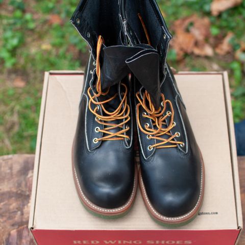 View photo of Red Wing 919 Climber Vtg. 1983 in S.B. Foot Black Chrome