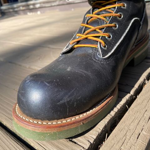 View photo of Red Wing 919 Climber Vtg. 1983 in S.B. Foot Black Chrome