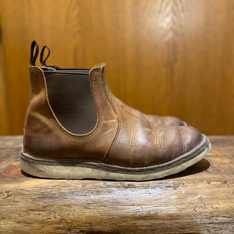 View photo of Red Wing Weekender Chelsea in S.B. Foot Copper Rough and Tough