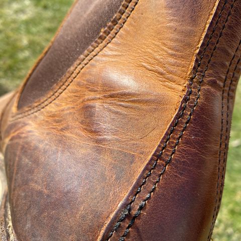 View photo of Red Wing Weekender Chelsea in S.B. Foot Copper Rough and Tough