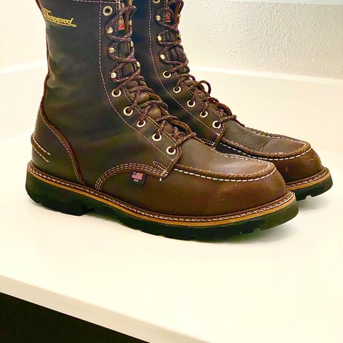 Thorogood 8" Moc Toe in Unknown Leather