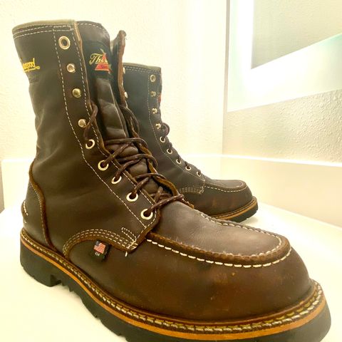Thorogood 8" Moc Toe in Unknown Leather