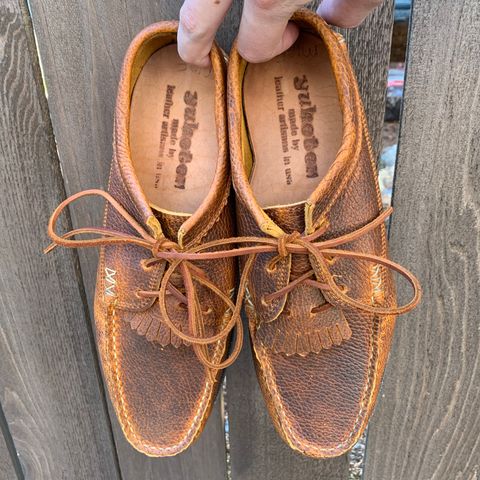 Yuketen Blucher with Kiltie in Unlisted Leather