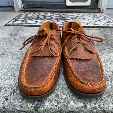Yuketen Blucher with Kiltie in Unlisted Leather