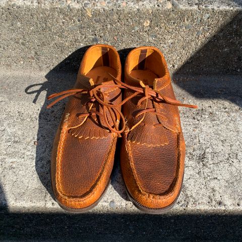 Yuketen Blucher with Kiltie in Unlisted Leather