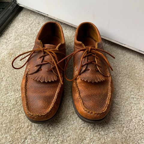 Yuketen Blucher with Kiltie in Unlisted Leather