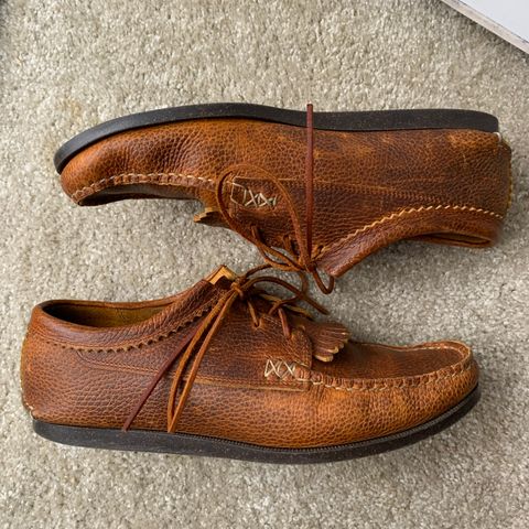 Yuketen Blucher with Kiltie in Unlisted Leather