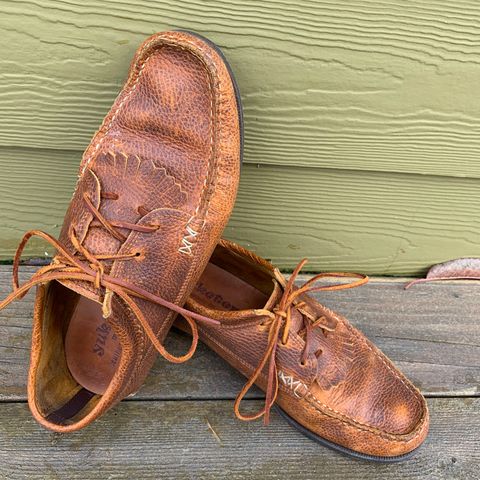 Yuketen Blucher with Kiltie in Unlisted Leather