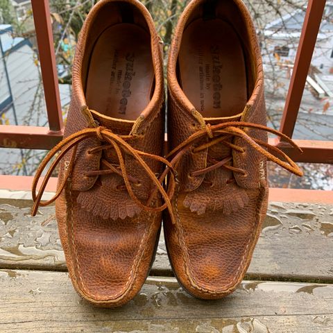 Yuketen Blucher with Kiltie in Unlisted Leather