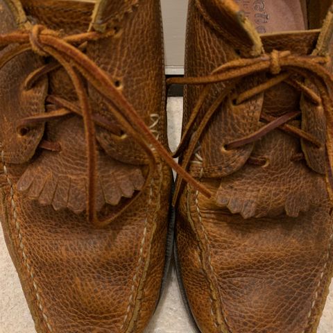 Yuketen Blucher with Kiltie in Unlisted Leather