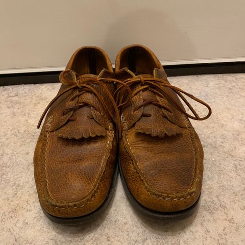 Yuketen Blucher with Kiltie in Unlisted Leather