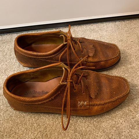 Yuketen Blucher with Kiltie in Unlisted Leather
