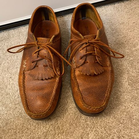 Yuketen Blucher with Kiltie in Unlisted Leather