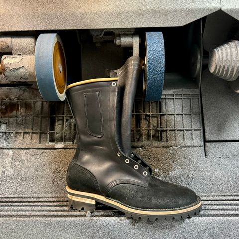 DIY 10” Work Boots in Waterproof Cow-hide