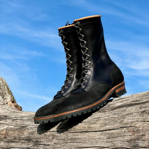 DIY 10” Work Boots in Waterproof Cow-hide