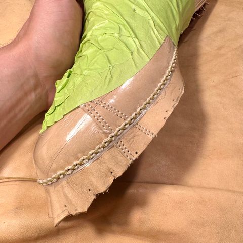 DIY Monkey Boot in Conceria Cloe Crust Horsebutt
