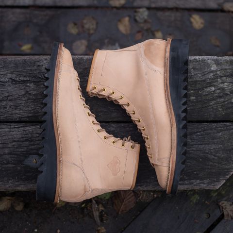 DIY Monkey Boot in Conceria Cloe Crust Horsebutt