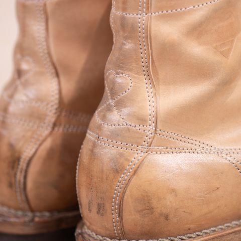 DIY Monkey Boot in Conceria Cloe Crust Horsebutt