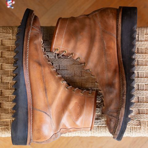 DIY Monkey Boot in Conceria Cloe Crust Horsebutt