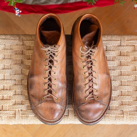 DIY Monkey Boot in Conceria Cloe Crust Horsebutt