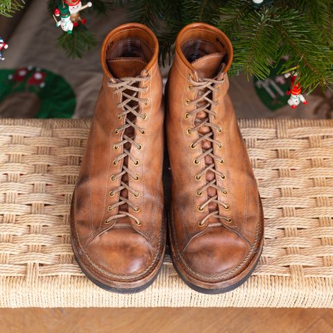 DIY Monkey Boot in Conceria Cloe Crust Horsebutt