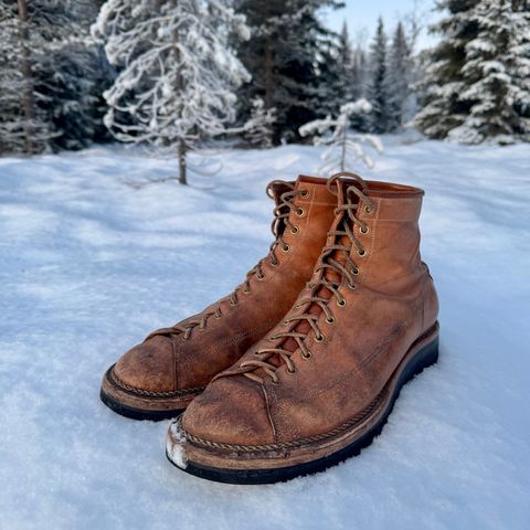 DIY Monkey Boot in Conceria Cloe Crust Horsebutt