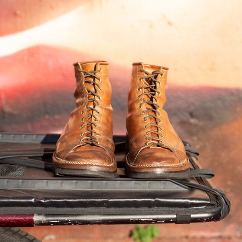 DIY Monkey Boot in Conceria Cloe Crust Horsebutt