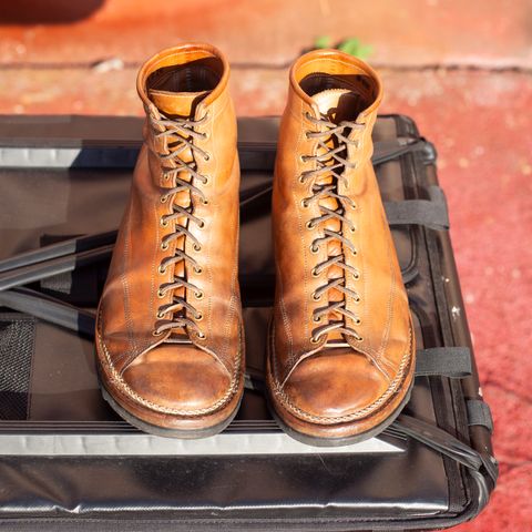 DIY Monkey Boot in Conceria Cloe Crust Horsebutt