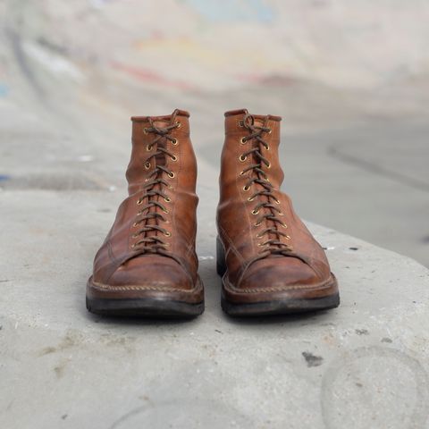 DIY Monkey Boot in Conceria Cloe Crust Horsebutt