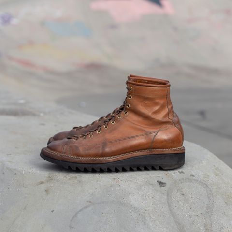 DIY Monkey Boot in Conceria Cloe Crust Horsebutt