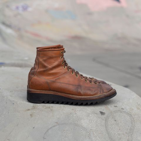 DIY Monkey Boot in Conceria Cloe Crust Horsebutt