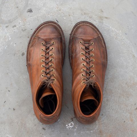 DIY Monkey Boot in Conceria Cloe Crust Horsebutt