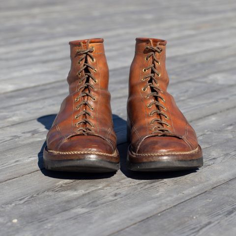 DIY Monkey Boot in Conceria Cloe Crust Horsebutt