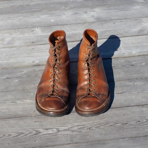 DIY Monkey Boot in Conceria Cloe Crust Horsebutt