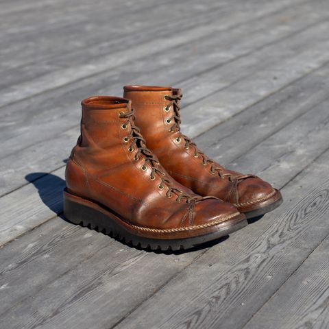 DIY Monkey Boot in Conceria Cloe Crust Horsebutt
