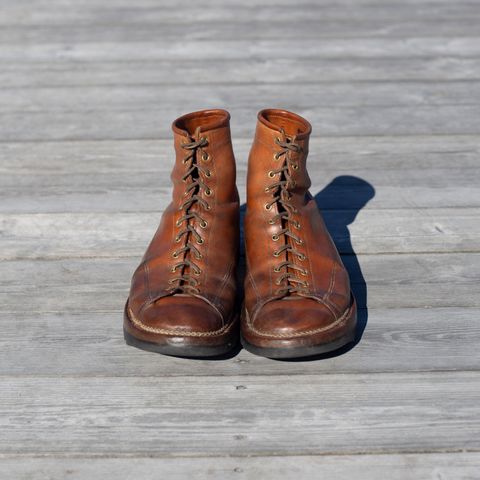 DIY Monkey Boot in Conceria Cloe Crust Horsebutt
