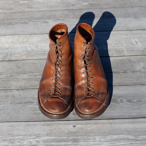 DIY Monkey Boot in Conceria Cloe Crust Horsebutt