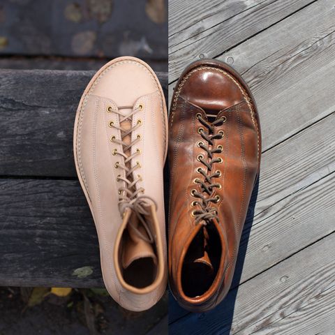DIY Monkey Boot in Conceria Cloe Crust Horsebutt