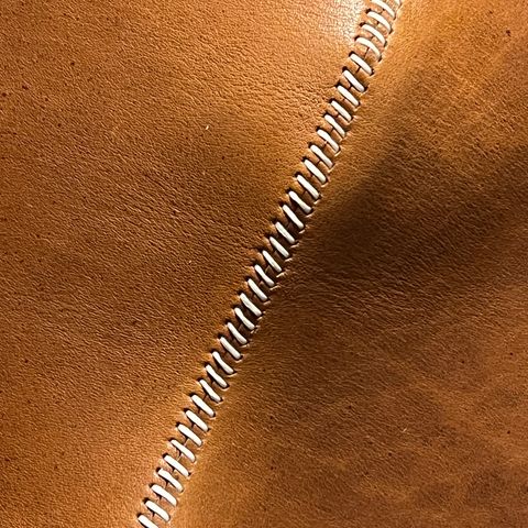 DIY Lace To Toe in Austrian Cow Leather, vegetable Tanned, (reversed) waxed flesh