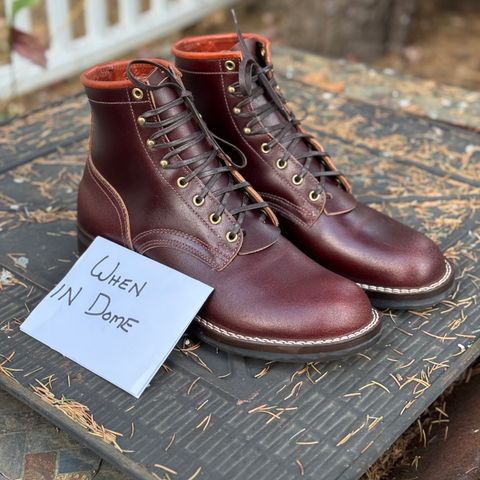 View photo of Nicks MTO in Horween Tan Waxed Flesh