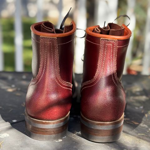 View photo of Nicks MTO in Horween Tan Waxed Flesh