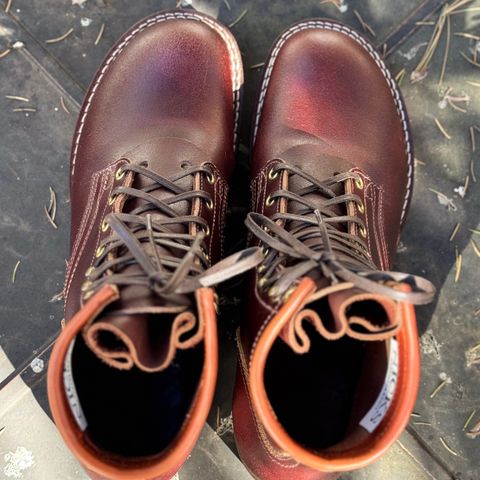 View photo of Nicks MTO in Horween Tan Waxed Flesh