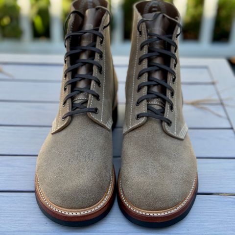 John Lofgren M-43 Service Shoes in Horween Natural Chromexcel Roughout
