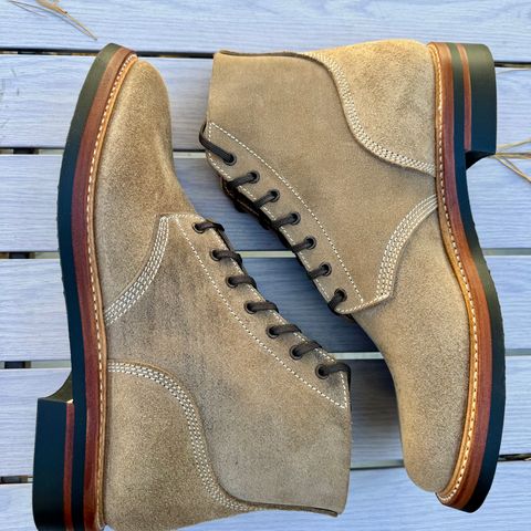 John Lofgren M-43 Service Shoes in Horween Natural Chromexcel Roughout